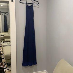 navy maxi dress